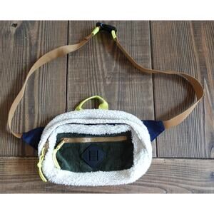 United By Blue Waist Bag Fanny Pack Mens Womens Sherpa Corduroy Strap Back 52in